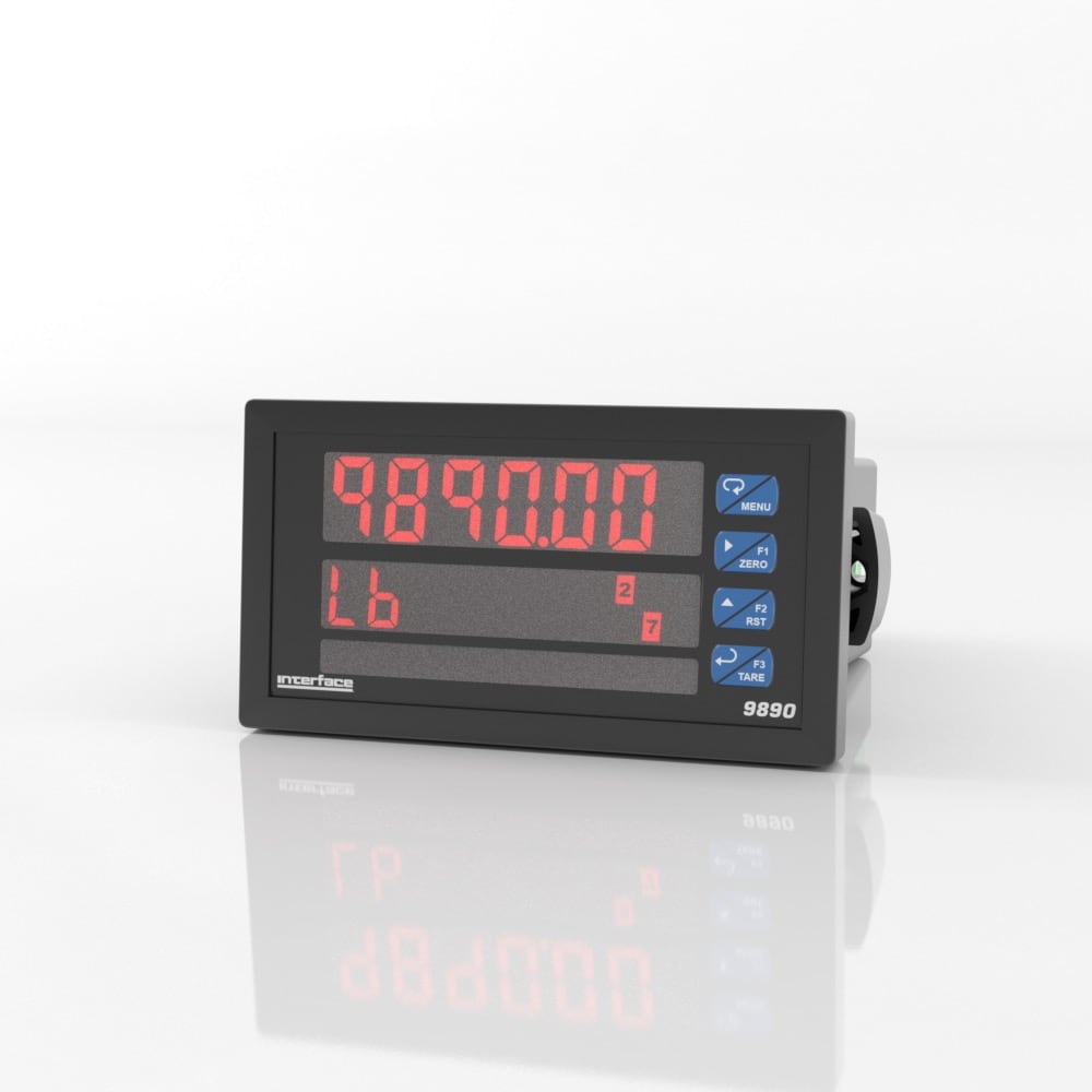 9890 Strain Gage, Load Cell, & mV/V Indicator