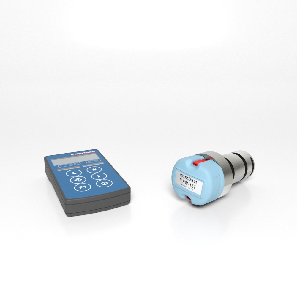 ILPW Standard Wireless Load Measuring Pin and WTS-BS-1-HA Wireless Handheld Display