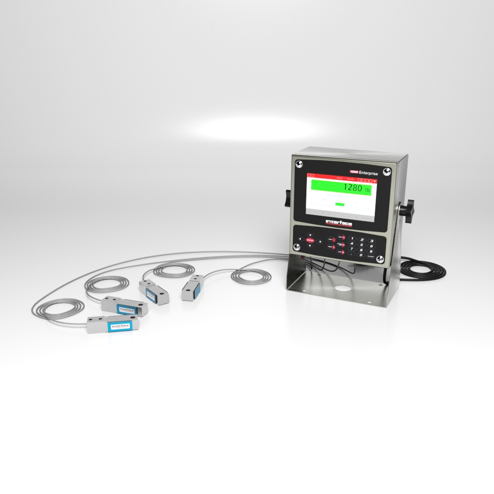 SSB Sealed Beam Load Cell and 1280 Programmable Weight Indicator and Controller System