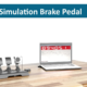 Gaming Simulation Brake Pedal