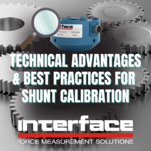 Advantages Shunt Calibration