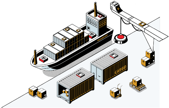 Ship at Dock